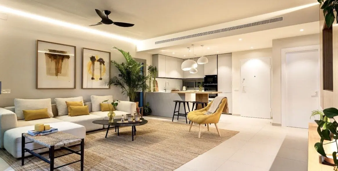 Venta de apartamento en planta baja en Higueron 3