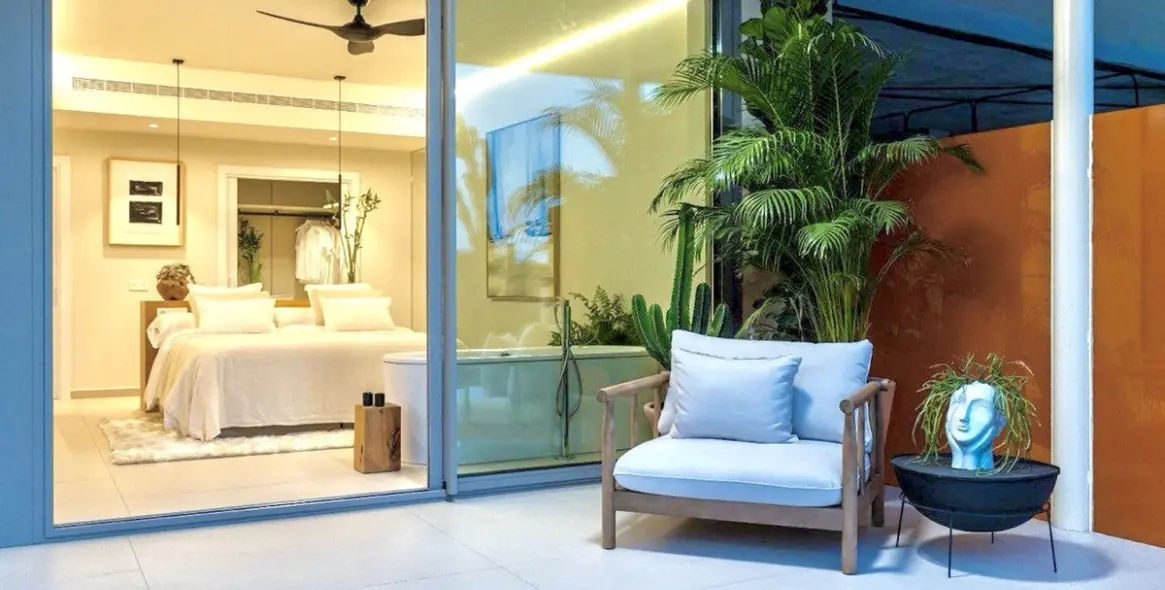 Venta de apartamento en planta baja en Higueron 6