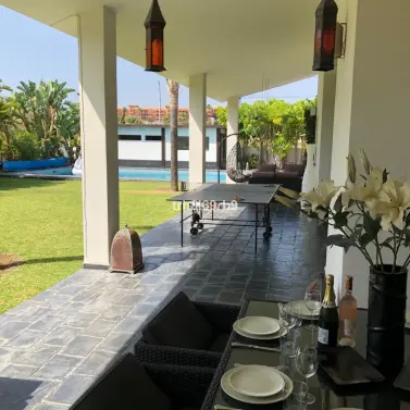 Short-term rent of detached villa in Benahavís