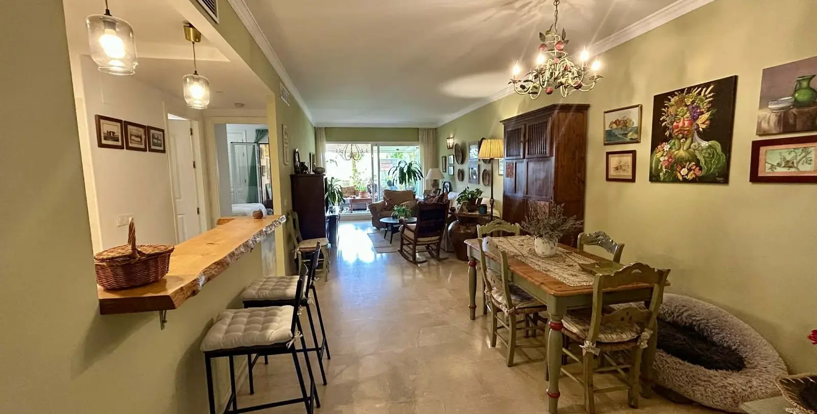 Venta de apartamento en planta baja en Elviria 3