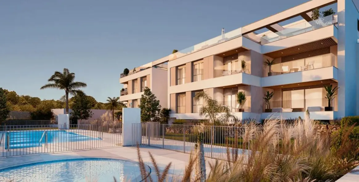 Short-term rent of middle floor apartment in Elviria 1