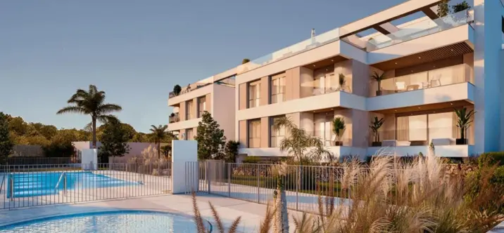 Short-term rent of middle floor apartment in Elviria 0