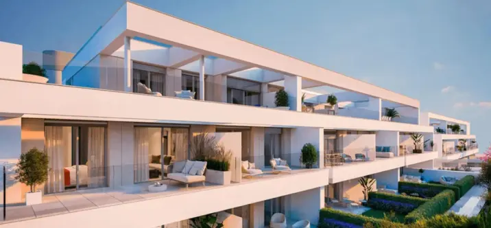 Short-term rent of middle floor apartment in Elviria 1