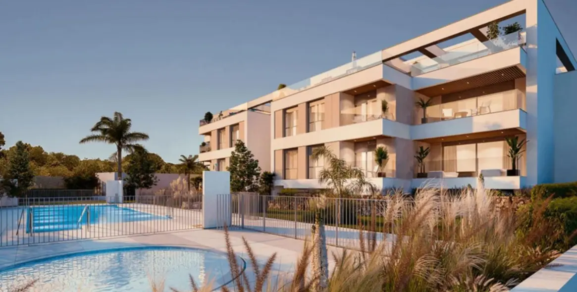 Short-term rent of middle floor apartment in Elviria 19