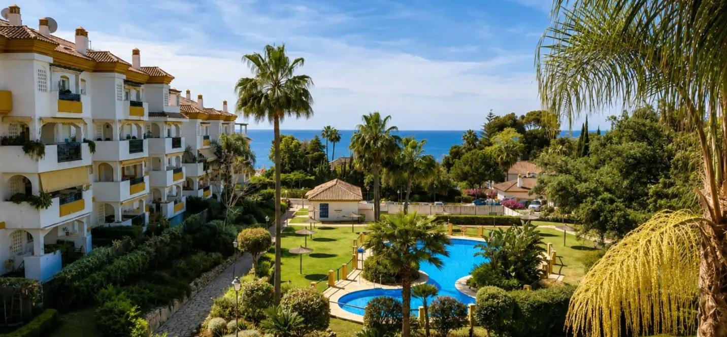 Venta de apartamento en planta media en The Golden Mile 0