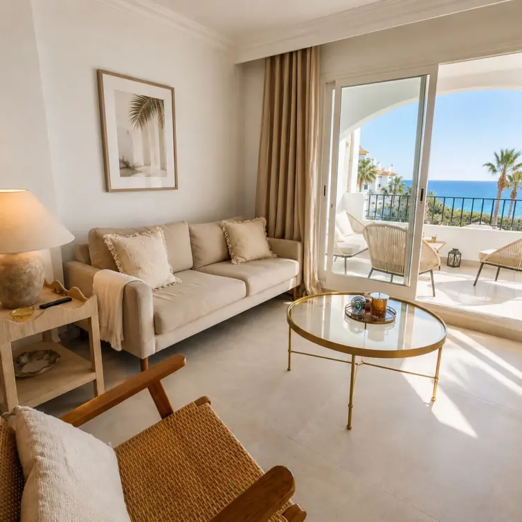 Venta de apartamento en planta media en The Golden Mile