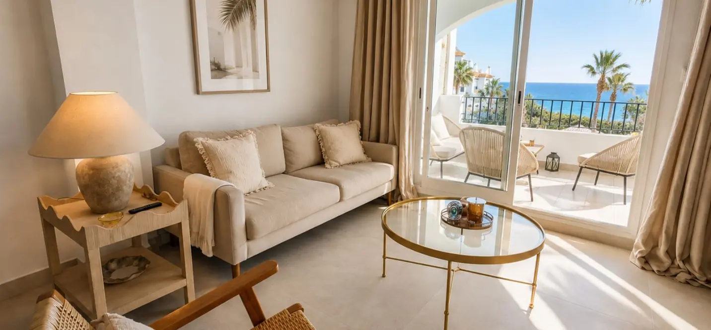 Venta de apartamento en planta media en The Golden Mile 1