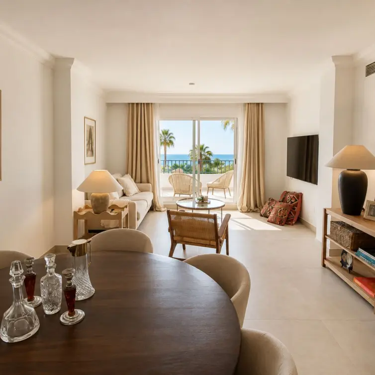 Venta de apartamento en planta media en The Golden Mile