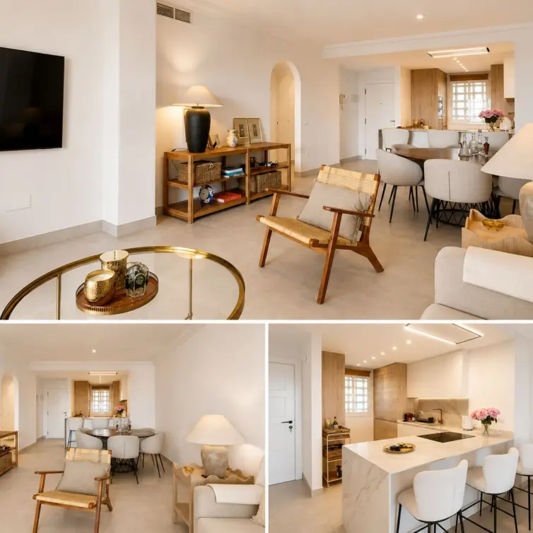 Venta de apartamento en planta media en The Golden Mile