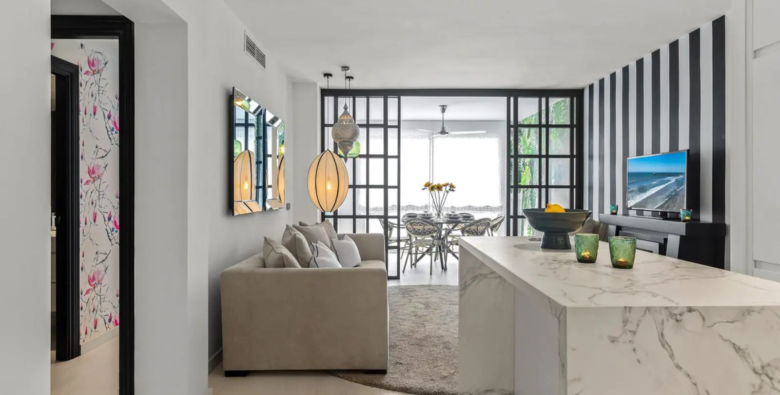 Long-term rent of middle floor apartment in Guadalmina Alta 25