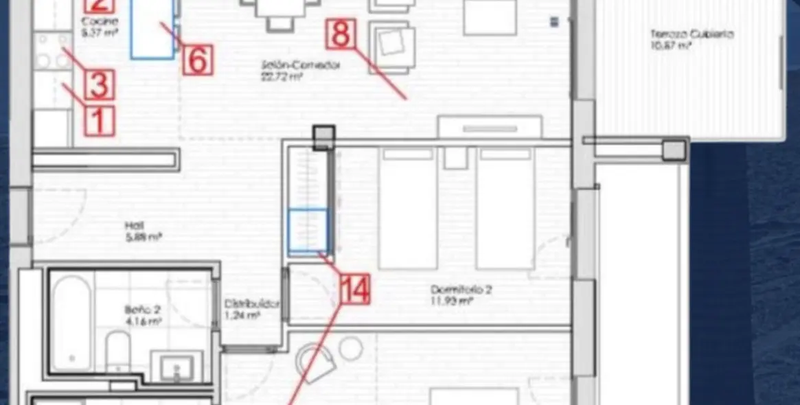 Venta de apartamento en planta media en Estepona 19