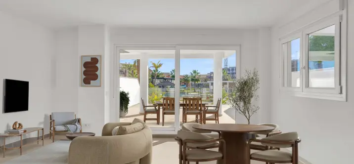 Sale of ground floor apartment in Manilva 3