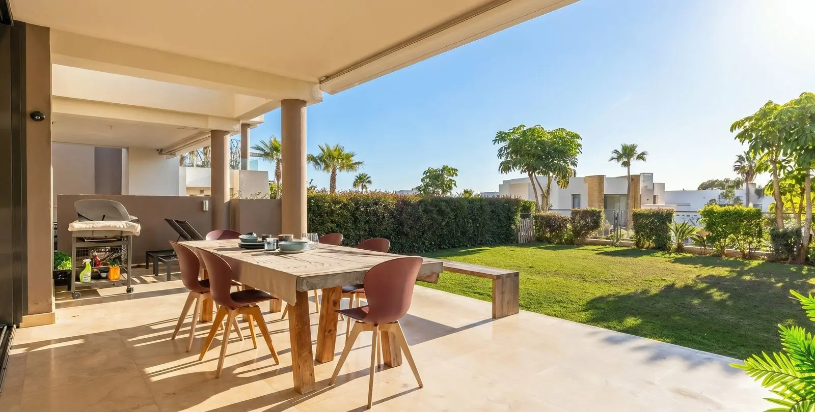 Venta de apartamento en planta baja en Cabopino 27