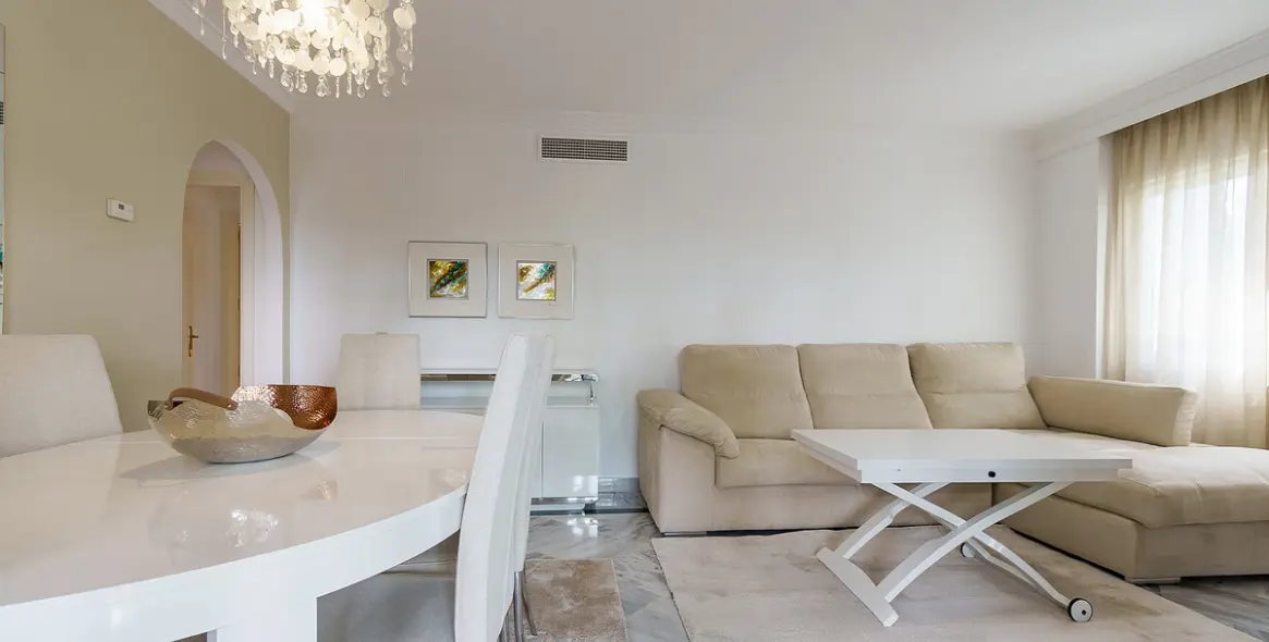 Short-term rent of ground floor apartment in Nueva Andalucía 2
