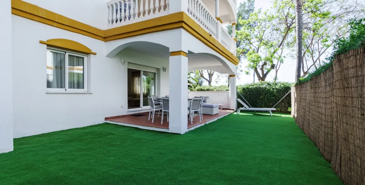 Short-term rent of ground floor apartment in Nueva Andalucía 9