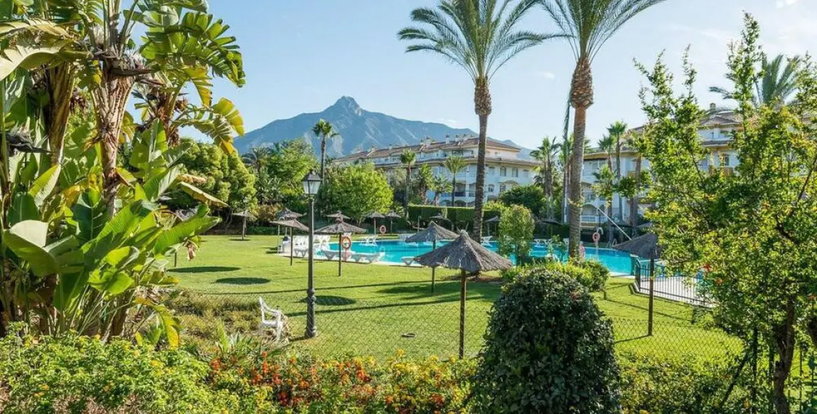 Short-term rent of ground floor apartment in Nueva Andalucía 34