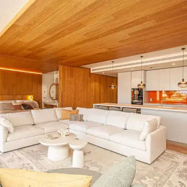 Venta de apartamento en planta media en Higueron