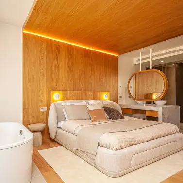 Venta de apartamento en planta media en Higueron