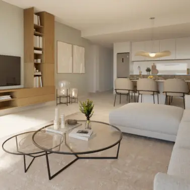 Sale of middle floor apartment in Cancelada
