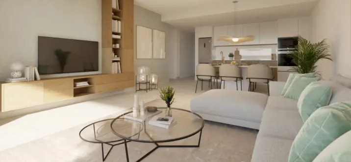 Sale of middle floor apartment in Cancelada 1