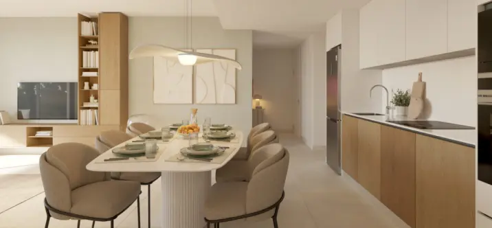 Sale of middle floor apartment in Cancelada 2