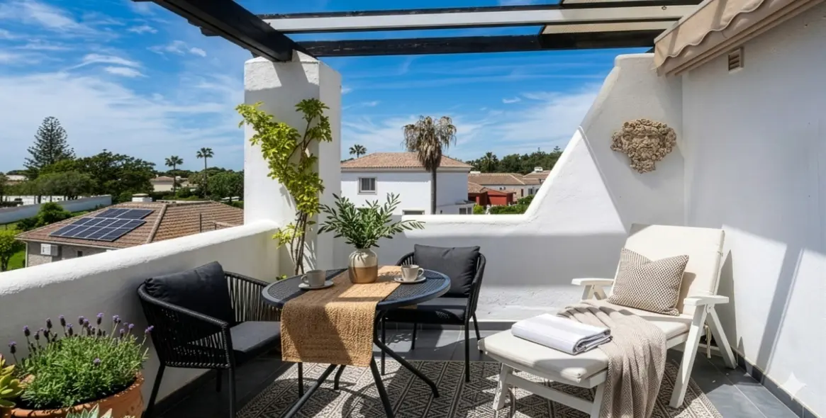 Sale of middle floor apartment in Calahonda 8