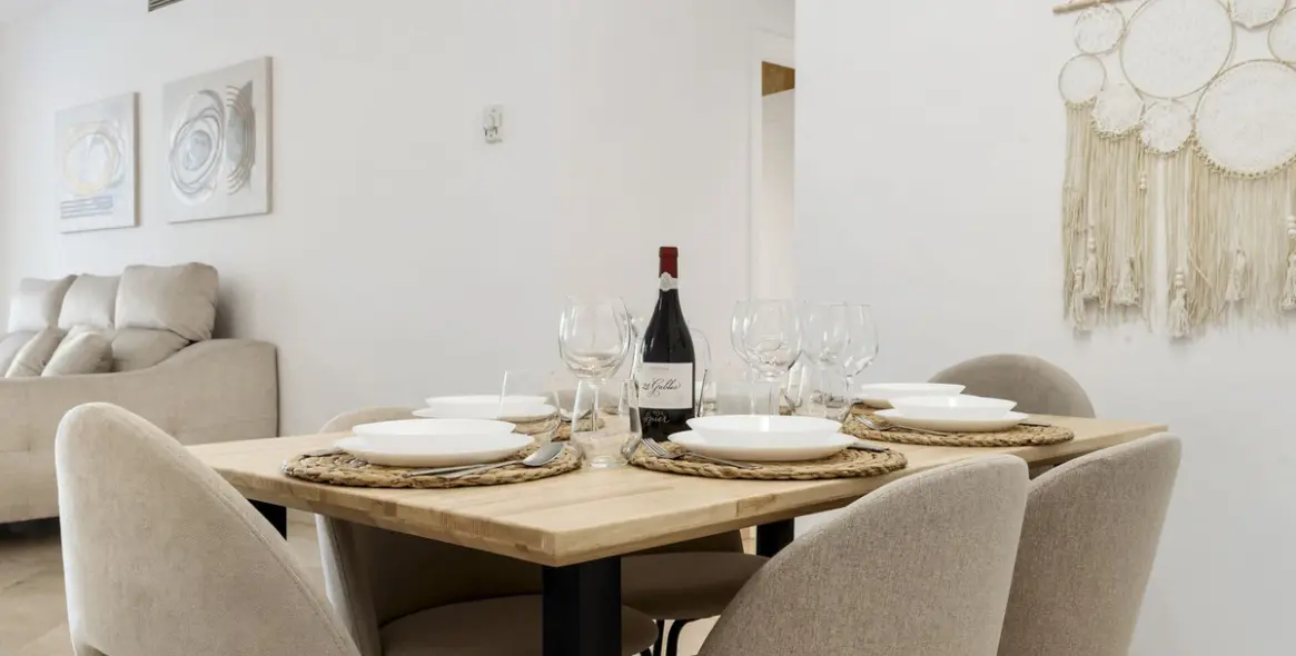 Short-term rent of ground floor apartment in Costalita 7
