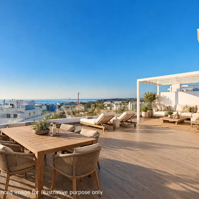 Venta de ático dúplex en Estepona