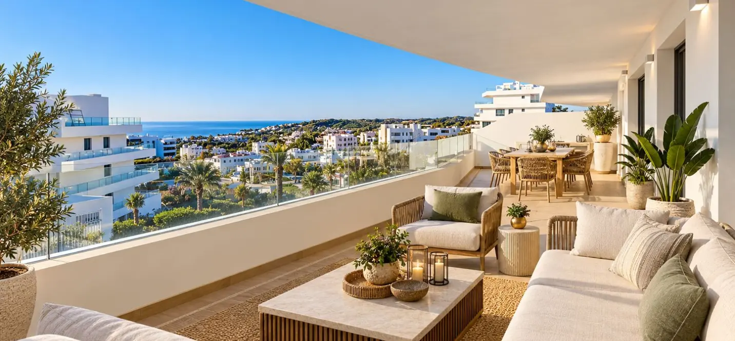 Venta de ático dúplex en Estepona 2