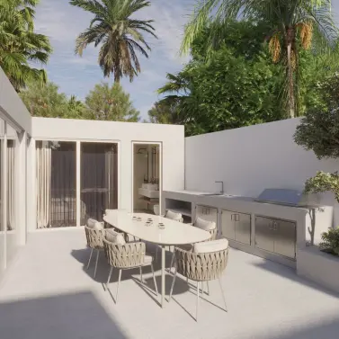 Venta de apartamento en planta media en El Faro