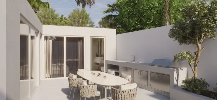 Venta de apartamento en planta media en El Faro 0