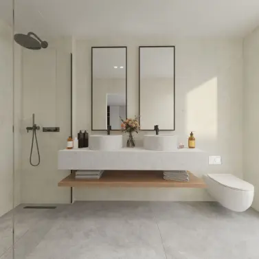 Venta de apartamento en planta media en El Faro