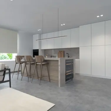 Venta de apartamento en planta media en El Faro