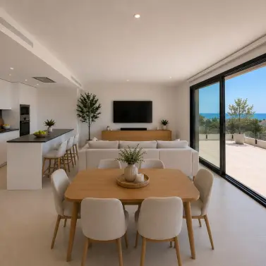 Venta de apartamento en planta media en Estepona