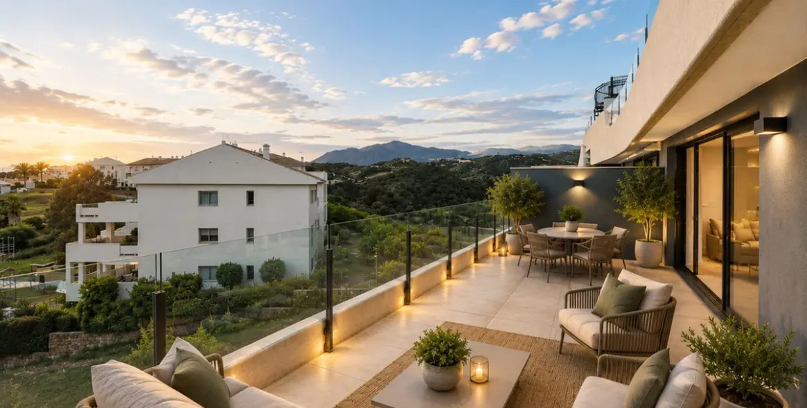 Продажа апартаментов на среднем этаже в Estepona 9