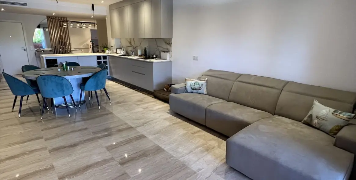 Short-term rent of ground floor apartment in Estepona 14