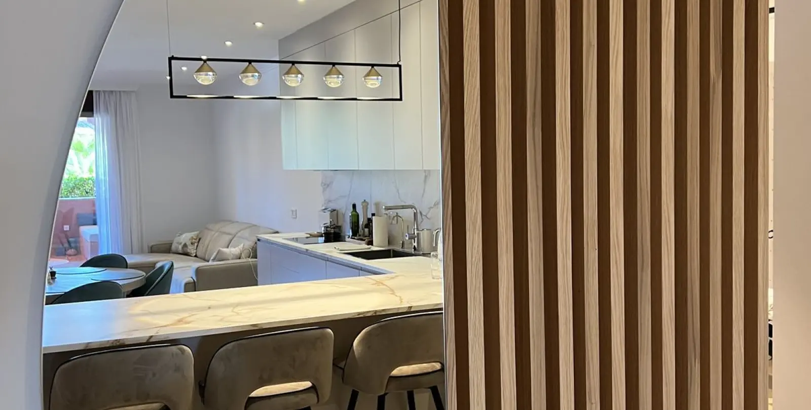 Short-term rent of ground floor apartment in Estepona 27