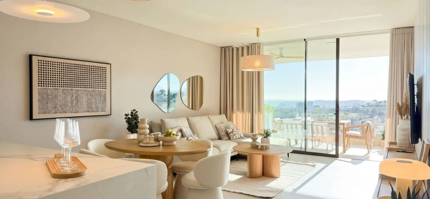 Sale of middle floor apartment in Higueron 0