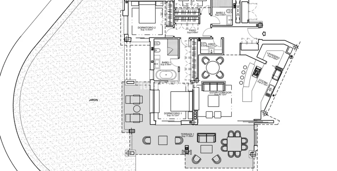 Venta de apartamento en planta baja en Benahavís 17