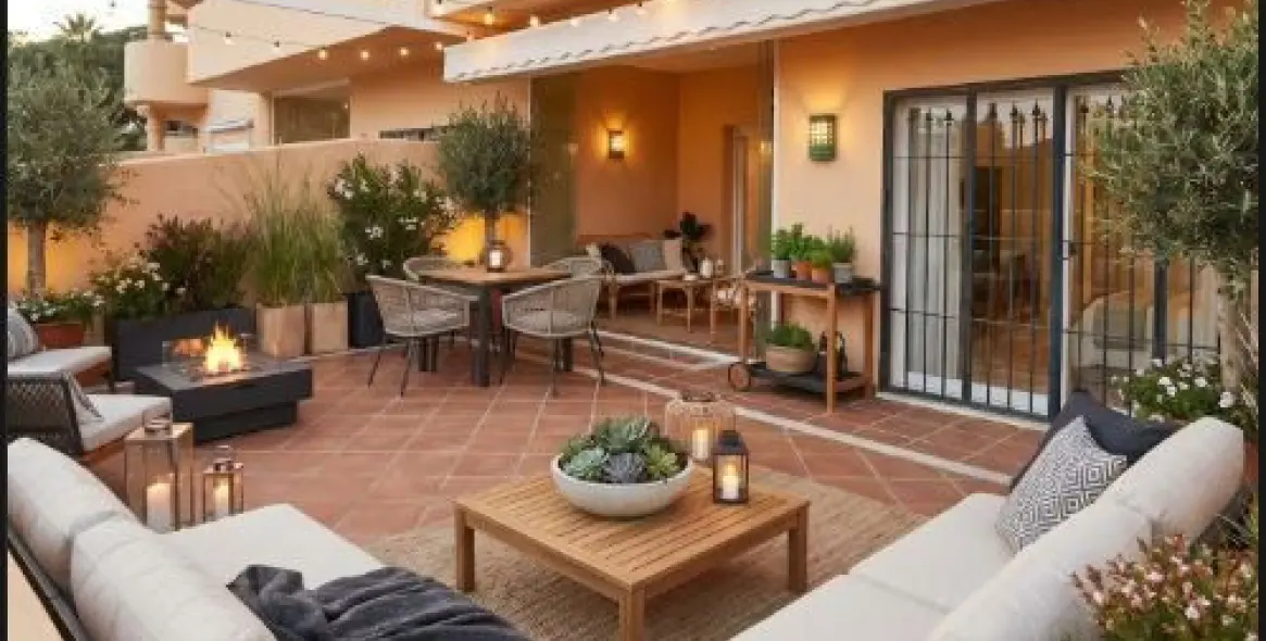Sale of ground floor apartment in Elviria 15