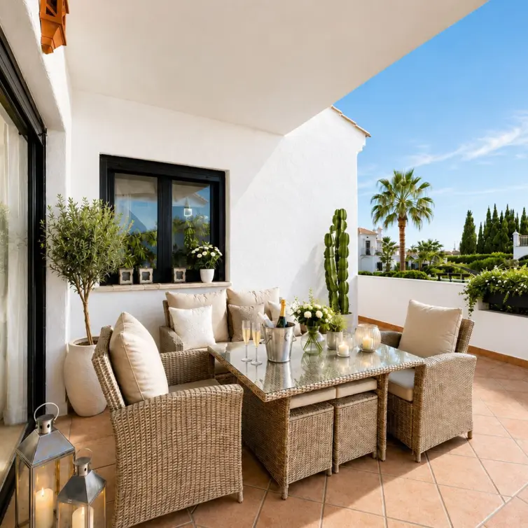 Venta de apartamento en planta media en Selwo