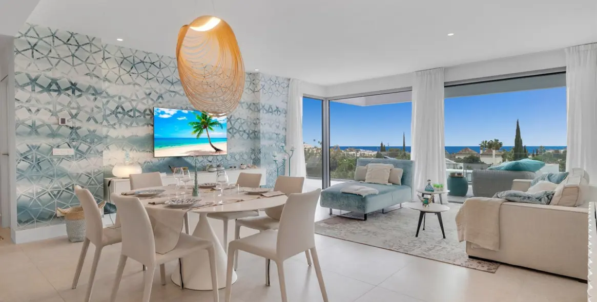 Venta de apartamento en planta media en Benahavís 6