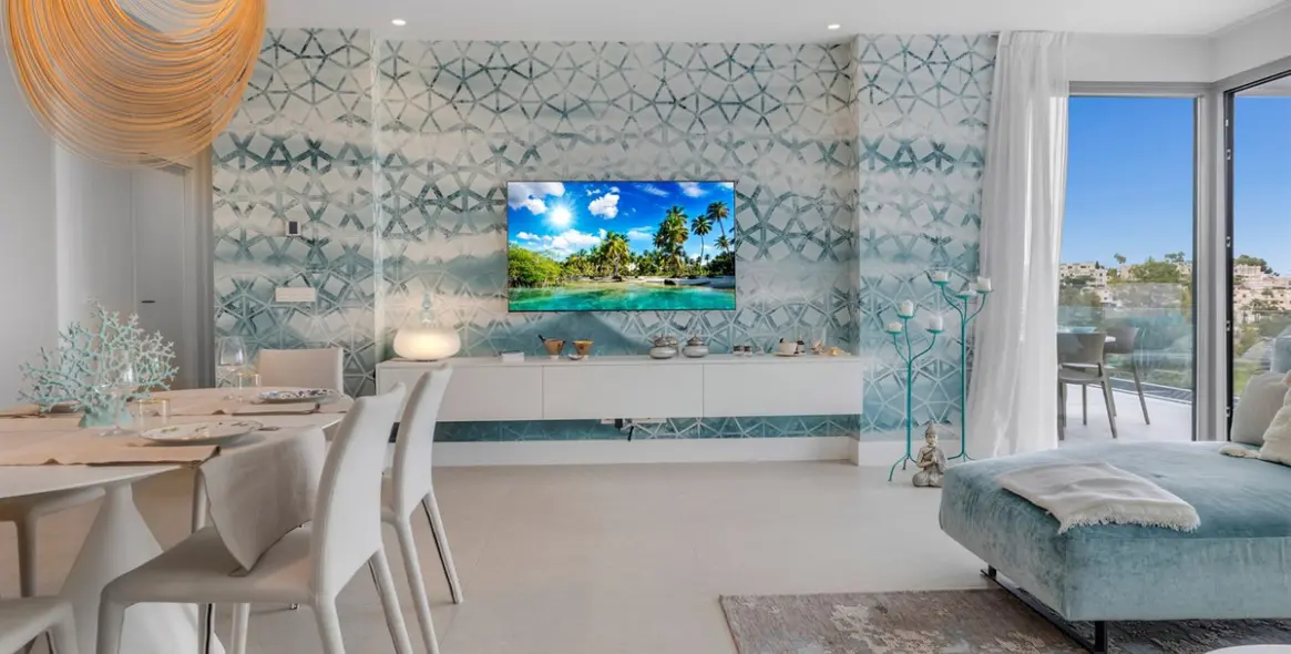 Venta de apartamento en planta media en Benahavís 10