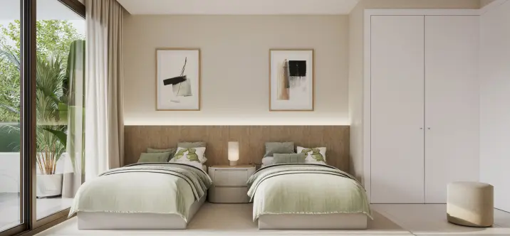 Venta de apartamento en planta media en Estepona 4