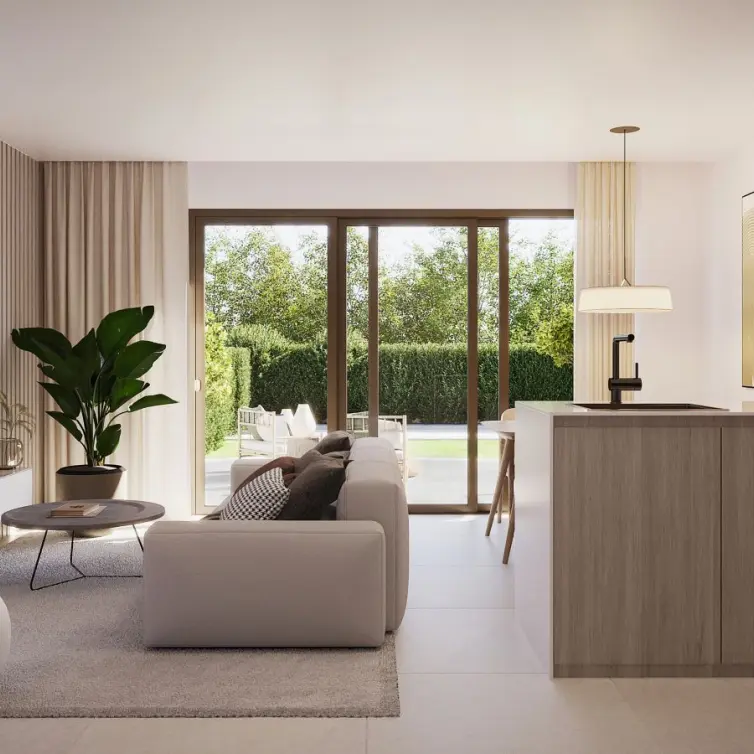 Продажа апартаментов на среднем этаже в Estepona