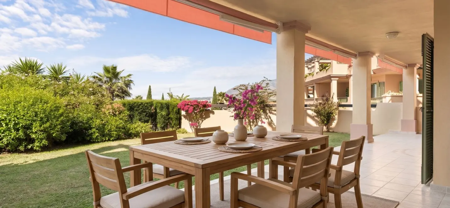 Venta de apartamento en planta baja en Los Flamingos 0