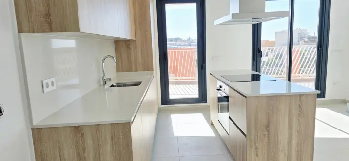 Long-term rent of middle floor apartment in La Cala 4