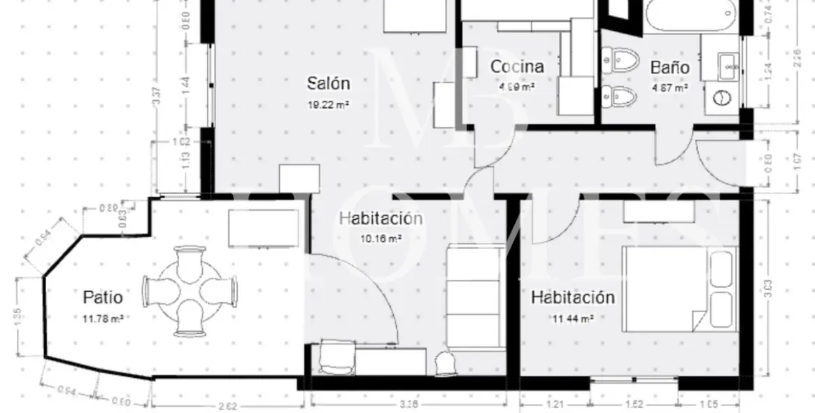 Sale of middle floor apartment in Benalmadena 20