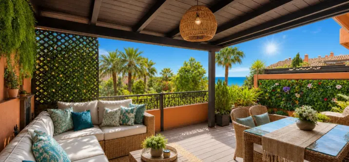 Продажа апартаментов на среднем этаже в Estepona 0