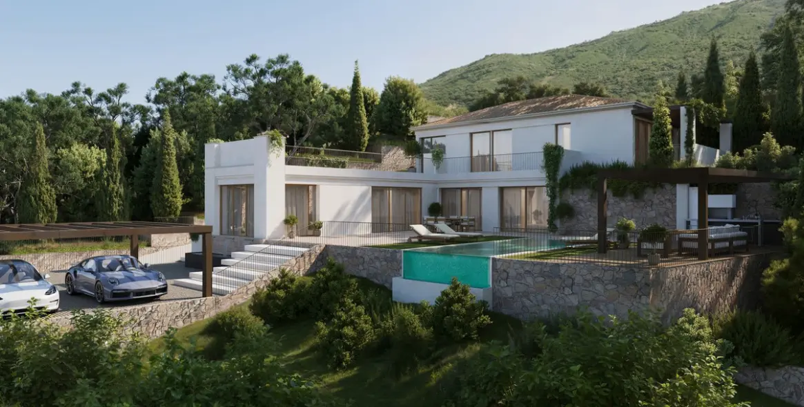 Venta de villa independiente en Elviria 4
